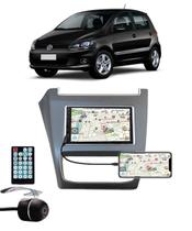 Multimídia VW Fox Space Fox CrossFox 2014 2015 2016 2017 2018 2019 Espelhamento Bluetooth USB SD Card + Moldura + Câmera Borboleta