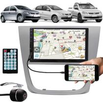 Multimídia Vw Gol Voyage Saveiro G5 2009 à 2013 Espelhamento Bluetooth USB SD Card + Moldura + Câmera Ré Multimídia Vw Gol Voyage Saveiro G5 2009 à 2013 Espelhamento Bluetooth USB SD Card + Moldura + Câmera Ré