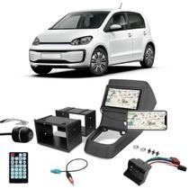 Multimídia VW UP Espelhamento Bluetooth USB SD Card + Moldura + Câmera Borboleta + Chicote + Adaptador de Antena