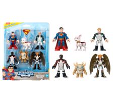 Multipack c/ 6 Figuras - Superman Filme - Imaginext DC Super Friends - Fisher Price - Mattel