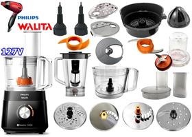 Multiprocessador 1000w 127v 21 Itens 2 Anos Garantia Walita com Cortesia Secador Vermelho Multiprocessador 1000w 127v 21 Itens 2 Anos Garantia Walita com Cortesia Secador Vermelho