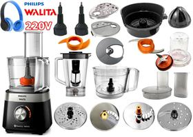 Multiprocessador 1000w 220v RI7303 com 21 Itens com 2 Anos Garantia com Cortesia Fone Azul