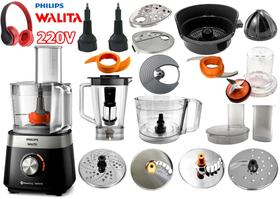 Multiprocessador 1000w 220v RI7303 com 21 Itens com 2 Anos Garantia com Cortesia Fone Vermelho