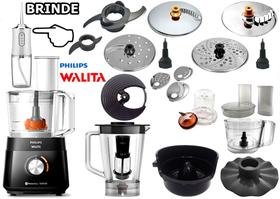 Multiprocessador 1000w com 21 Itens com 2 Anos Garantia 220v com cortesia irrigador branco