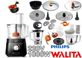 Multiprocessador 1000w com 21 Itens com 2 Anos Garantia 220V cortesia fone