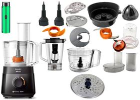 Multiprocessador 127v 18 Itens 2 Anos Garantia Walita 600w com Cortesia Aparador na Cor Verde