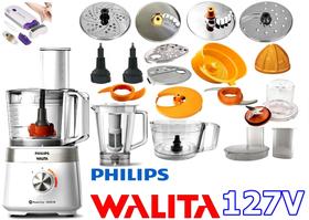 Multiprocessador 127v de 1000w com 2 Anos Garantia com 21 Itens cortesia aparador roxo