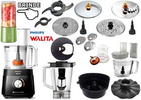Multiprocessador 220v 1000w 2 Anos Garantia com 21 itens cortesia blender verde Vidro