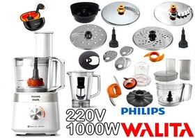 Multiprocessador 220v 1000w com 2 Anos Garantia com 21 Itens e cortesia fone RI7303