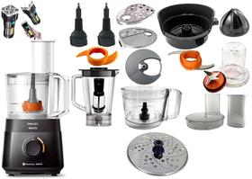 Multiprocessador 220V com 18 Itens 2 Anos de Garantia 600w Cortesia Lanterna Recarregável