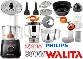 Multiprocessador 220V com 18 Itens de 600w 2 Anos Garantia com Cortesia Aparador Branco granulador