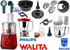 Multiprocessador 600W 220V com 16 Itens com 2 Anos Garantia cortesia papa bolinhas