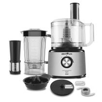 Multiprocessador Britânia BMP2700P 5 em 1 Turbo, 900W, 127V, Preto e Inox