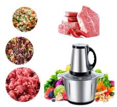 Multiprocessador carne Moedor Picador Legumes Elétrico 3l Multiprocessador carne Moedor Picador Legumes Elétrico 3l