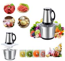 Multiprocessador carne Moedor Triturador Alimentos elétrico 3L