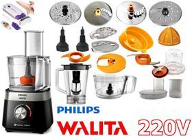 Multiprocessador de 220v por 1000w com 2 Anos Garantia com 21 Itens cortesia aparador roxo