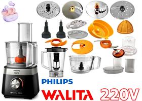 Multiprocessador de 220v por 1000w com 2 Anos Garantia com 21 Itens cortesia fone sem fio roxo