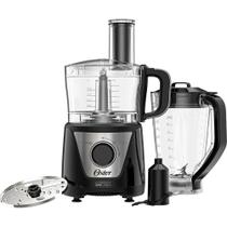 Multiprocessador De Alimentos Black 4 Em 1 Oster 220V