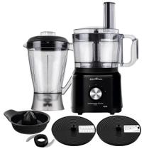 Multiprocessador de Alimentos Britannia BMP900 - 900W - 110V - Preto Multiprocessador de Alimentos Britannia BMP900 - 900W - 110V - Preto
