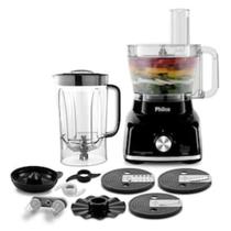 Multiprocessador de Alimentos Philco PMP1600P 9 em 1 com 2 Velocidades + Pulsar 1700W Preto - 110V