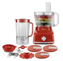 Multiprocessador de Alimentos Philco Vermelho - PMP1600V 1700W