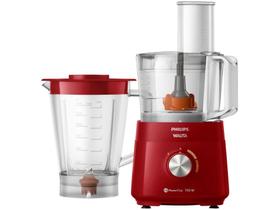 Multiprocessador de Alimentos Philips Vermelho - PowerChop RI7302 750W