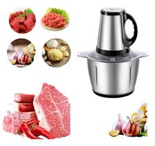 MultiProcessador Elétrico Picador Carne Legumes tigela 3l MultiProcessador Elétrico Picador Carne Legumes tigela 3l
