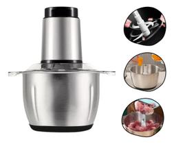 Multiprocessador Moedor Carne E Alimentos Elétrico 220V