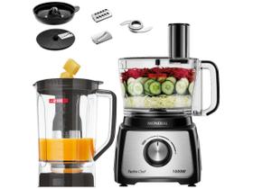 Multiprocessador Mondial com Liquidificador 1000W - 3094-01PRETO110 VOLTS Multiprocessador Mondial com Liquidificador 1000W - 3094-01PRETO110 VOLTS