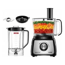 Multiprocessador Mondial Turbo Chef 3 em 1 MPN-02-BE Multiprocessador Mondial Turbo Chef 3 em 1 MPN-02-BE