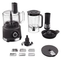 Multiprocessador Philco 1000W 5 Em 1 4 Lâminas Preto PMP10B 110V Multiprocessador Philco 1000W 5 Em 1 4 Lâminas Preto PMP10B 110V