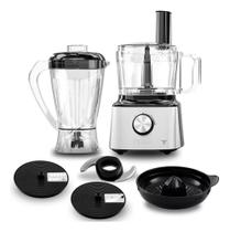 Multiprocessador Philco 1000W 5 Preto e Inox Em 1 PMP10A 127V Multiprocessador Philco 1000W 5 Preto e Inox Em 1 PMP10A 127V