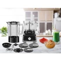 Multiprocessador Philco 9 Em 1 Vidro Copo de Vidro Preto 1700w 127V