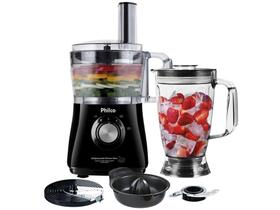 Multiprocessador Philco Preto All in One 2 Citrus - 2 Velocidades + Pulsar 800W Multiprocessador Philco Preto All in One 2 Citrus - 2 Velocidades + Pulsar 800W