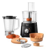 Multiprocessador Philips Walita HR7304/92 Preto 1000W