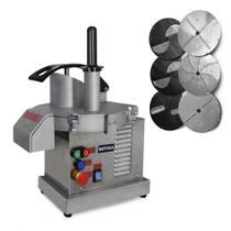 Multiprocessador Processador de Alimentos Profissional 6 Discos 1/2 cv 180kg/h Mpa 220v - Metvisa