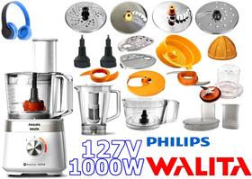 Multiprocessador RI7303 1000w 127v com 21 Itens com 2 Anos Garantia cortesia Fone sem fio azul Multiprocessador RI7303 1000w 127v com 21 Itens com 2 Anos Garantia cortesia Fone sem fio azul