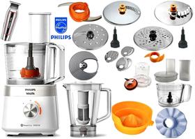 Multiprocessador ri7303 1000W 220V com 21 Itens com 2 Anos Garantia cortesia aparador kemei