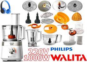 Multiprocessador RI7303 1000w 220v com 21 Itens com 2 Anos Garantia cortesia Fone sem fio azul