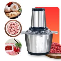 Multiprocessador Triturador De Alimentos Elétrico 2L 110V E 127V Processador Picador Multifuncional Moedor de Alimentos Processador de Leguminosas Multiprocessador Triturador De Alimentos Elétrico 2L 110V E 127V Processador Picador Multifuncional Moedor de Alimentos Processador de Leguminosas