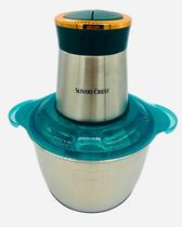 Multiprocessador Triturador de Carne 3 Litros 220V Alimentos Legumes Moedor de alimentos Cor:Verde