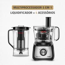 Multiprocessador Turbo Chef 5 em 1 Mondial 1000W MPN-01-B Preto 127V