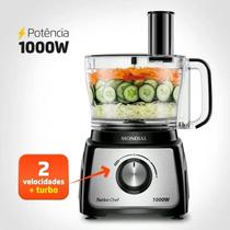 Multiprocessador Turbo Chef 5 em 1 Mondial 1000W MPN01B 127V