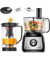 Multiprocessador Turbo Chef 5 em 1 Mondial Preto 1000W MPN-01-B