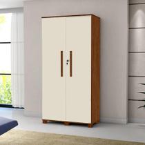 Multiuso 02 Portas Dacar Off White e Naturalle Carmolar Multiuso 02 Portas Dacar Off White e Naturalle Carmolar