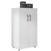 Multiuso 2 Portas Rosana 110cm Branco AJL Móveis