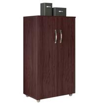 Multiuso 2 Portas Rosana 110cm Castanho AJL Móveis