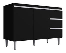 Multiuso Andreia S/tampo 120cm 2 Portas 3 Gavetas