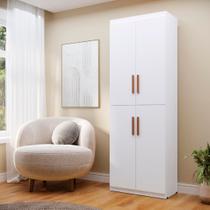 Multiuso Armário Flex 4 Portas para Armazenagem e Organização de Ambientes - Potenza Multiuso Armário Flex 4 Portas para Armazenagem e Organização de Ambientes - Potenza