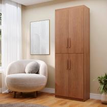 Multiuso Armário Flex 4 Portas para Armazenagem e Organização de Ambientes